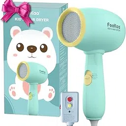 feekaa Hair Dryer For Kids Color Macarone Green Stylish Portable Mini Hair Dryer For International Use - Both For Skin And Hair Blow Dryer Suitable For Infants And Kids., 500 Watts-image-7