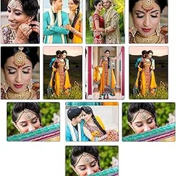 kaseeda gifts decoration A ONE CREATIVES Personalized Photo Fridge Magnet Set - Perfect for Gift & Decoration, Wedding, Birthday, Party Finish Photo Fridge Magnet Set of 12 Pcs (3D Effect, 12 Pcs)-picture-17