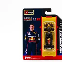 Bburago Oracle Red Bull Racing RB21 2025, Modelo a Escala 1:64, Coche de Fórmula 1 Die Cast, Coleccionable de Carreras F1, MAX Verstappen #1-picture-17