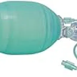 IS IndoSurgicals Artificial Resuscitator, Green Adult image 1