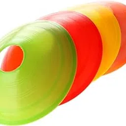 SAHNI SPORTS Plastic Space Marker, Set of 10, Multi-Color-image-7