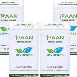 JOYHERBS Herbal Cigarettes 100% Tobacco And Nicotine Free Paan Flavour(40 Sticks) - Made with Ayurvedic Herbs(Tobacco Alternatives) | Non Addictive-picture-32