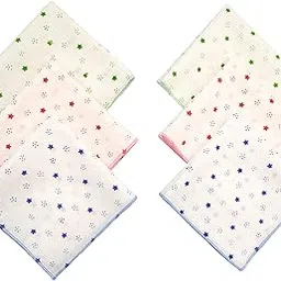 Handkerchiefs | 6 - Pack | Hankies for Woman, Girls and Kids | Baby Handkerchiefs-image-6