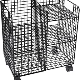 JAZZY PEARLS® Yoga Mat Storage Rack Metal Roller Yoga Block Yoga Mat Organizer Holder Black-Sporting Goods-Fitness, Running & Yoga-Fitness Equipment & Gear-Exercise Mats-1 Yoga Mat Storage Rack-image-17