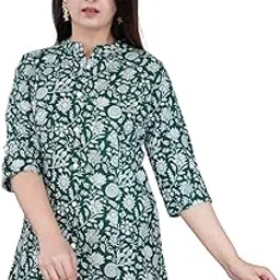 febq Printed Shirt Style Top for Women-picture-46