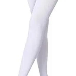 mukhaksh (Pack of 1 Pair = 2 Stockings Girls Cotton Winter Woolen Warm White Stocking Thigh High White Socks-picture-23