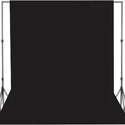HomeArt 4x8 Ft. Wrinkle-Free Black Background Curtain Backdrop for Product Photography, Photoshoot, Video Production, YouTube Live Streaming, Zoom Meetings, VFX Editing, Instagram Reels-picture-31
