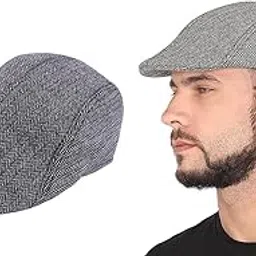 CLOTHERA Men's Casual Golf/Flat Caps-picture-24