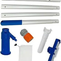 merishopp MERISHOPP™ Portable Pool Vacuum Suction Cleaner Brush for Lazy Spa Above Ground 140Cm 4 Section Pole-picture-25