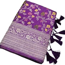 krishna saree's Women's Banglori Silk Saree With Running Blouse Piece-picture-49