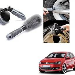 Auto Addict Combo Car Tyre Cleaner Wheel Tire Brush and Alloy Brush for Volkswagen Polo-image-75