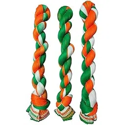 lalariya THE FASHION Unisex-Adult Lycra Blend Lycra Tricolor Dupattas (Multicolour)-picture-43