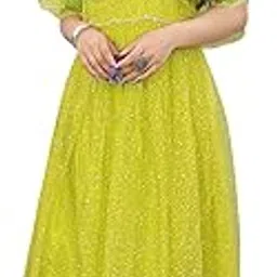 3buddy fashion Women Anarkali Maxi Long Net with Silk Inner Ethnic Flared Gown for Girl/Women Semi Stitched Gown-picture-57