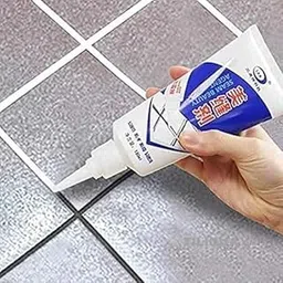 [Pack of 2] Waterproof Tile Gap Filler –(180x2) 360g Seam Beauty Agent for Bathroom, Kitchen, Toilet & Sink | White Silicone Grout Sealer, Crack Repair, Anti-Fungal Waterproof Adhesive-image-63