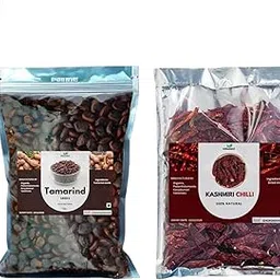ORGAMIX Tamarind Seeds | Natural Imli Seeds | Culinary & Medicinal – 1kg & ORGAMIX Kashmiri Red Chilli Whole | Pure & Natural Lal Mirchi – 1kg-image-37