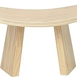 Merishopp Meditation Bench Handmade Low Seat Wooden Chair for Prayer Adult Meditations Wood Color L Sporting Goods|| Fitness, Running & Yoga|| Yoga & Pilates|| Pilates Accessories-image-88