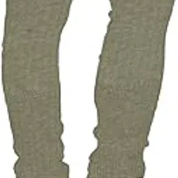ekan Women Winter Warm Long Leg Warmers Over Knee High Footless Socks 1 Pair (25 Inch Grey)-picture-52