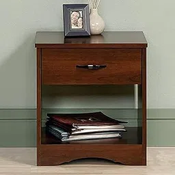 MODWAY Contemporary End Table; Bed Side Table (Sheesham Wood,Brown)-picture-19