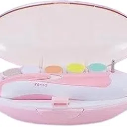 Baby Electric Nail Trimmer for Baby Nail Cutter for New Born Baby with 6 Grinding Heads Automatic Set Safe Nail Trimmer Kit for Kids Toddler Toes and Fingernails(Multicolor) Nil Exporttanza-P4583-picture-16