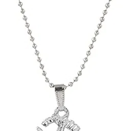 czardonic OM Pendant Silver Stainless Steel Chain | Necklace For Mens and Women | Stylish & Fancy Neckpiece for All Ocassion-picture-13
