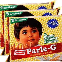 More Combo - Parle G Biscuits Glucose, 140g (Pack of 3) Promo Pack-image-45