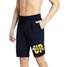 Men's Comfortable Cotton Blend Casual Shorts for Everyday Wear-image-85