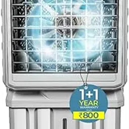 Longway Chill Pro 30 Ltr Portable Air Cooler for Home|Densenest Honeycomb Pads|Fully collapsible Louvers|Lower Power Consumption|Inverter Compatible|Air Cooler For Room (Gray, 30L)-image-66