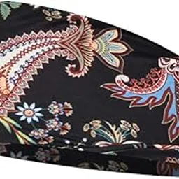 bazpur mart BAZPUR MART® 2Pcs Yoga Running Headbands Breathable Head Scarf Workout Headbands Face Cover for Sports Dancing-picture-17