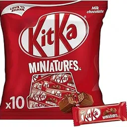 Kit.Kats Miniatures Crispy Wafer Finger Covered With Milk Chocolate 110g (Imported)-picture-10