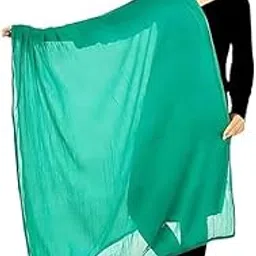 Vandana International Traders Women's Solid Plain Pure Cotton long Dupatta & Chunnis odhni-picture-22