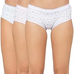 blazon Women's Mid Rise Hipster (Outer-Elastic) Panty | Floral Print | Combo Pack of 3 | Available Sizes: S, M, L, XL, 2XL, 3XL, 4XL, 5XL-picture-12