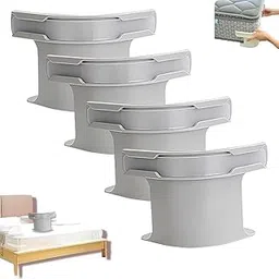 FROXY CARTS Bedsheet Holder with Lock Strips, Bedsheet Tucker Tool for Corners Keep Sheets Firm & Tight Durable Strips for Bed Sheet Holder (White)-image-4