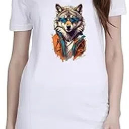 Dog Face White Women Polo T-Shirt-picture-24