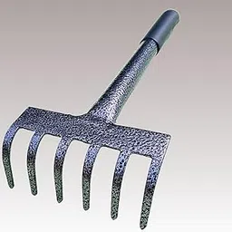 RedBuild 6 Teeth Rake for Gardening | Export Quality | Leaf Rake Gardening Tools | Quick Clean Up Garden Tools for Lawn and Yard-picture-46