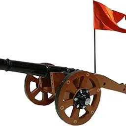 Decorative Antique Metal Cannon Replica – Royal Miniature Artillery Showpiece for Home Decor | Non-Firing Collectible Model-picture-10