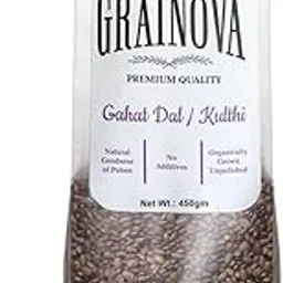 GRAINOVA Organic Kulthi Dal (500gm) | Organic Horse Gram | Kollu | Vulavalu | Hurali Kalu | Kulthi Beans, Premium Gahat Dal | Gahat Dal, Pahadi Dal | Natural and Unpolished Kulthi Beans, Horse Gram-picture-42