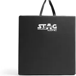 STAG Multi-Purpose Foldable Fitness MAT 180 cm X 60 cm X 30 MM Use as Tumbling mat, Gymnastics mat, Crash pad Thick Foam for Both Men and Women, Black-picture-24