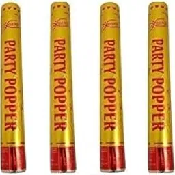 Party Popper Confetti Shooters/Cannons for Birthday, Wedding, Anniversary, Party, Festival, Indoor and Outdoor Use (Pack of 6)-image-30