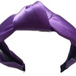 Silk Satin Hairband/Knot Hairband for Women, Purple, Elegant Headband for Girl/Women/Hairband-picture-48