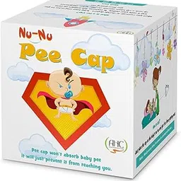 AHC Nu Nu Pee Cap for Massage and Diaper Changing time (6 Caps : 3 with band and 3 without band)-picture-10