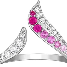 giva 925 Silver Ombre Heart Ring, Adjustable | Gifts for Women and Girls | With Certificate of Authenticity and 925 Stamp | 6 Months Warranty-picture-50