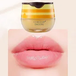 Merishopp Honey Lip Sleeping Mask Lip Balm Lip Care Overnight Fade Lip Lines Health & Beauty | Makeup | Lips | Lip Gloss-picture-41