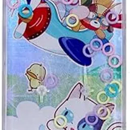 Kabello Kids Boys and Girls Water Ring Toss Bubble Handheld Game for Return Gift Multi Color Pack of 1-picture-15