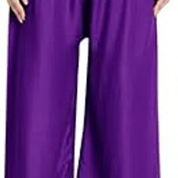 nayla creation Rayon Palazzo for Women|Stylish Bottom Wear Casual Plazo for Girls|Regular Fit Plain/Solid Palazzo|Western Palazzo for Women-picture-51