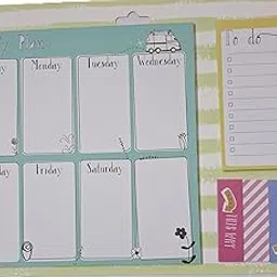 Amazon Brand – Umi Aesthetic Green Theme Weekly Planner Writing Pad to do list and Sticky Notes 290 x 210mm-picture-25