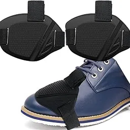 2Pcs, Motorcycle Shoe Protector, 2-Piece Rubber Shifter Shoe Cover, Black Motorcycle Shoe Guard for Gear Shifting Protection, Durable Riding Shoe Pad for Daily Commute and Long Trips, Size 11.5x8.5-picture-14