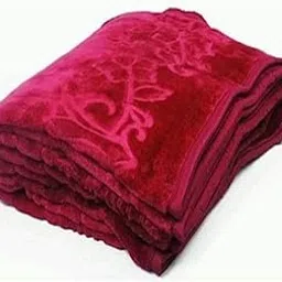 CHANGERS Embossed Blankets,Quilt,duvets,dohar,Quilt,duvets,dohar Solid Colour Ultra Soft Floral Double Bed Heavy Mink Winter Blanket-picture-32