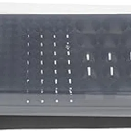 UJEAVETTE 106 Grids Battery Organizer Storage Case with Tester Clear Cover 34x17x6.8cm-image-10