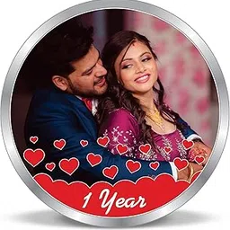 precious moments BIS Hallmarked Personalised Silver Coin Wedding Anniversary 999 Pure-picture-14