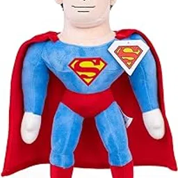 Mirada Cute Blue Standing Superman Soft Toy| Ideal Gift for Boys/Kids | Stuffed Plush DC Comic - 45cm-picture-30